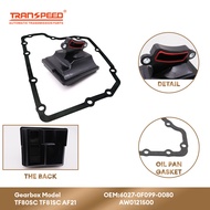TF80SC TF81SC ทรานส์สปีด AF21 AF40เกียร์อัตโนมัติตัวกรองน้ำมัน60270F0990080 AW0121500 & ปะเก็นอ่างน้