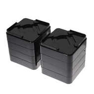 Plastic Bed Patented Table Legs Furniture Heightened Legs Black 8PC Protective Legs Cabinet Legs JLP