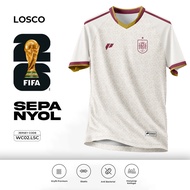[ SPAIN AWAY JERSEY ] Premium Dryfit Jersey Unisex GERMANY Jersey/ - LOSCO