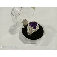 CINCIN BATU KECUBUNG ASLI AMETHYST