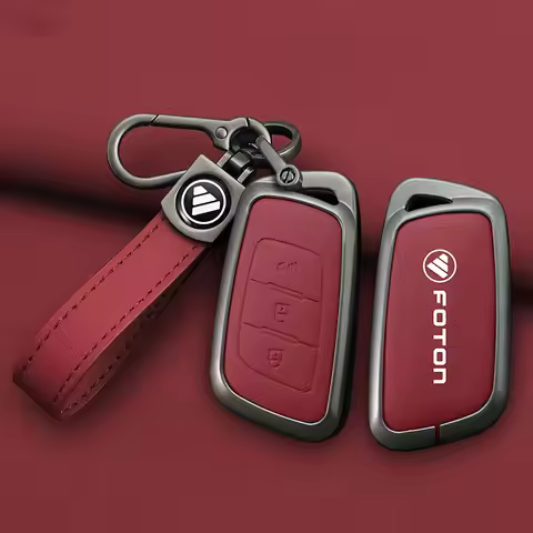 Car Key Case Cover For Foton Senior General G9 Landscaper Yutu 9/8 pickup F9 Xiangling Q Zinc Alloy