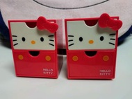 2010年 Hello Kitty 雙層迷你骰仔櫃 收納櫃 抽屜盒