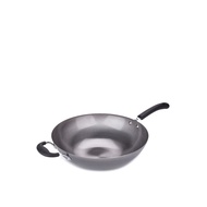 Home 34Cm Iron Wok - Gray