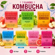 SUNMANC Kombucha Stick Powder 150g (5g x 30 Sticks) Low Sugar 0g 15kcal Probiotics Vitamin C Diet De