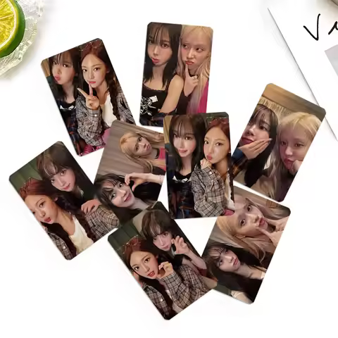 4/8Pcs/Set KPOP Karina Winter Armageddon Album CP Selfie Photocards Giselle Ningning Fashion Two Sid