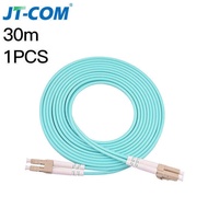 JT-COM  5 Pieces OM3 - LC - DUPLEX Fiber Optic Patch Cord  (MULTI-MODE) 10G LC-LC Multimode Duplex 1