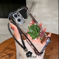 Suitable For OPPO Reno 7 pro 7 se New phone case pomelo leaves shockproof soft shell hanging rope pr