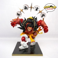 HQKO Sky Lion Luffy figure Kabuki Kimono Luffy Action Figure