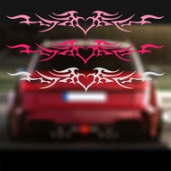Fire Heart Wings Stickers Car Car Decor Stickers Windowsssories For Car Window Decor Decal Decor Mur
