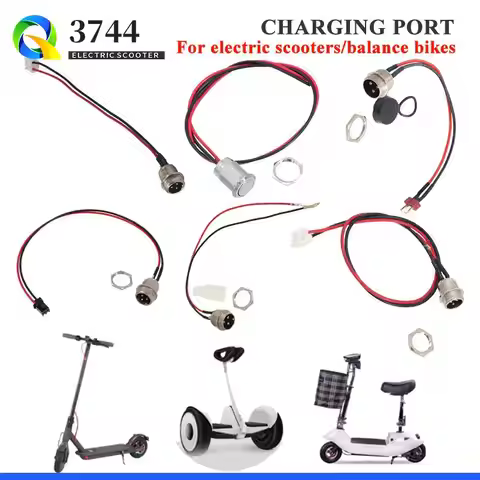 GX16 2Pin 3Pin to XT60 Aviation Plug Cable Male Female Charging Port f ZERO 8X/10X/11X Electric Scoo