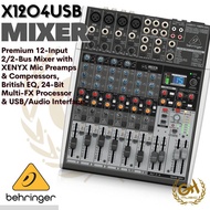 BEHRINGER XENYX X1204USB MIXER - 12 CHANNEL - Allmart1