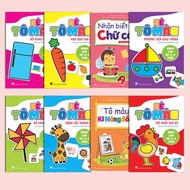 Book Set of 8 IQ Learning Books for Children 3-4 Years Old