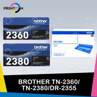 [ORIGINAL] Brother Toner TN 2360 TN-2360 / TN 2380 TN-2380 / Drum DR 2355 DR-2355