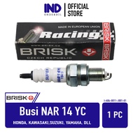 Busi Motor Copper-Kuper Racing Brisk NAR14YC-NAR 14YC-14 YC Grand & Supra Lama-Fit-X 100 & Revo Lama