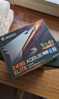 技嘉頂級主機板 Aorus Z490 Elite + Intel i7 10700F