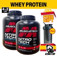 [COMBO] 2x MuscleTech Nitro Tech (3.97lbs) + 1 Blender Bottle