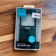Ốp lưng da dành cho  Galaxy Z Flip 5 Nillkin Qin-hàng chính hãng