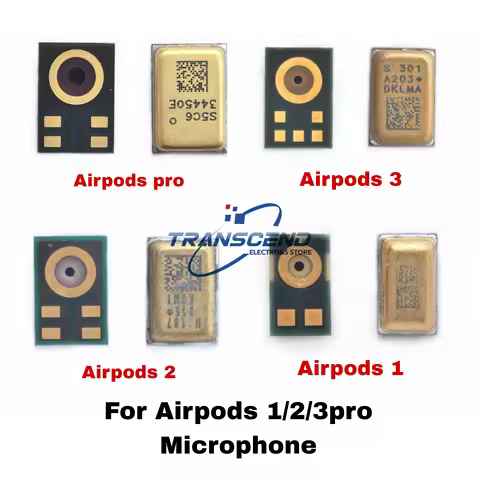 2-10PCS Bluetooth Headset Interal Mic mics mike Receiver Speaker Microphone for Apple Airpods 1 2 3