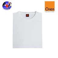 Original OREN SPORT Round Neck Jersey - Unisex ~ White QD04