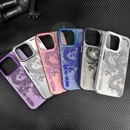 Case So Cool Color Naga Dragon IMD Hologram For Samsung A55 A14 A05 A35 5G A15 5G A05S A03S A04 A04E