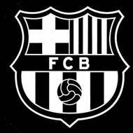 Barcelona logo, barcelona sticker