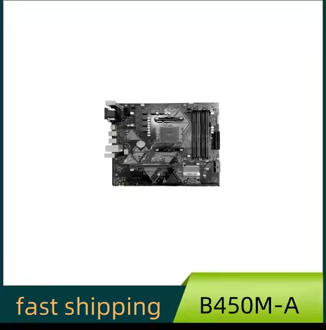 ASUS PRIME B450M-A Motherboard Support Ryzen 5 5600 5600G R7 5700X3D CPU 4xDDR4 128GB HDMI 2xM.2 AMD