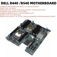 DELL POWEREDGE R440 R540 SERVER MOTHERBOARD SYSTEM MAIN BOARD 8CYF7 4JN2K 6XDD1 WKGTH N28XX