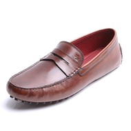 [สินค้าพร้อมจัดส่ง] MANGO MOJITO รองเท้าหนังรุ่นชาย  Mojito Loafer (Penny) สี Bruno