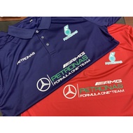 PetronasXX F1 Malaysia DX3 Travel Jersey | Racing Polo Jersey | Malaysia Top Oil & Gas F1 Tops