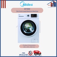 Midea MF768W - 7kg Front Load Washing Machine ( White )