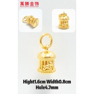 GOLD 916 CAROUSEL PENDANTS  POP BAJET 5D EMAS 916