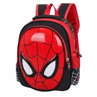 Anime Marvel Spiderman Backpacks Super Heroes School Bag 3D Stereo Children Boys Backpack Kids Cartoon Bags