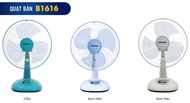 Quạt bàn B4 SenKo B1616/1612 (GIAO MÀU NGẪU NHIÊN)