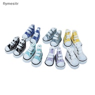 Flym Innovative And Practical 3.5cm Doll Mini Shoes For Russian Doll 1/6 BJD Sneakers Shoes Boots Finger Dance Toy Canvas Shoes EN