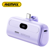 Remax Capsule Series Rpp-633 2A Emergency Direct Charging Powerbank 5000Mah Type C Lightining