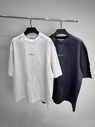 [New_Acne&Studio*]Basic Logo Letter Printing Pure Cotton Short-sleeved T-shirt For Men And Women Cou