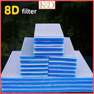 8D Filter Sponge Fish Pond Hanging Filter Canister Filter