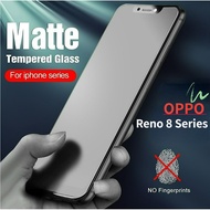 Matte Tempered Glass Compatible For OPPO Reno 8T 4G Reno8T Frosted Protective Film For Reno8 Pro 5G 8Pro 8Pro+ 8Z Reno8Z Anti-fingerprint Screen Protector