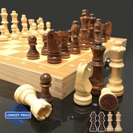 Wooden Chess Board Set Folding Board Chess Game International Chess Set Chessmen Entertainment Game Board Table Game Christmas Gift