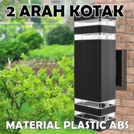 Lampu Dinding Minimalis / Klasik / Wall Led Tempel Hias Pilar Teras Outdoor Satu Arah / Dua Arah Kot