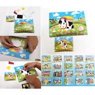 Foam sticker activity sheet