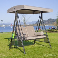 Outdoor Swing Hanging Chair Rocking Chair Panama Swing Garden Patio Swing Chair Iron Hanging Basket 