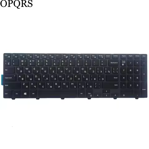 Russian RU laptop Keyboard for Dell Inspiron 15 3000 5000 3541 3542 3543 5542 3550 3878 5545 5547 15