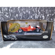 Hot Wheels F1 1/43 Ferrari F2001 2001 Michael Schumacher World Champion Formula One