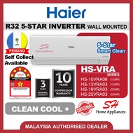 HAIER R32 5-STAR Inverter Air-conditioner VRA 5-STAR Inverter Aircond 1.0HP 1.5HP 2.0HP 2.5HP
