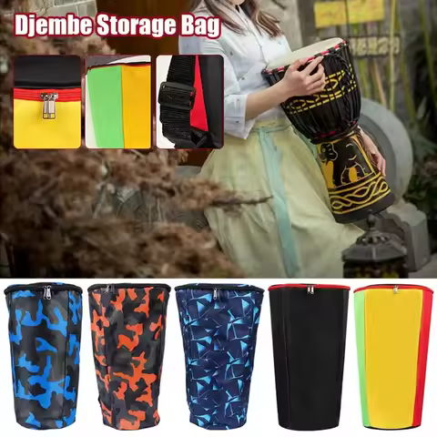 Drum Bag African Carry Case Storage Instrument Bags Waterproof Djembe Shoulder Blue Men Duffle Trave