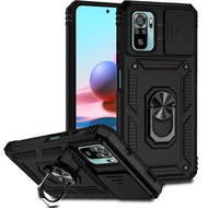 Zeallion Slider Camera Protector Armor Shockproof Phone Case For [Xiaomi Redmi Note 8 9 9A 9C 9s 10s