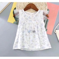 【ReadyStock】0-5Years Newborn Baby Girl Princes Dress Baby Girls Dodo Dress