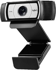 Logitech C930-E Business Webcam, Full HD 1080p/30fps Video Calling, Light Correction, Autofocus, 4X