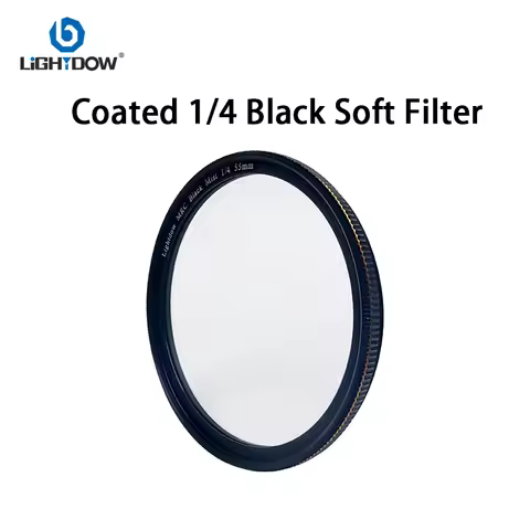 Lightdow 1/4 Black Mist Diffusion Lens Filter Slim MRC 49mm 52mm 55mm 58mm 62mm 67mm 72mm 77mm 82mm 